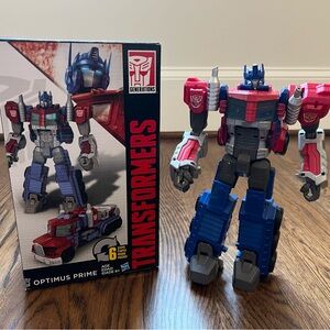 Transformers Optimus Prime Action Figure /Truck